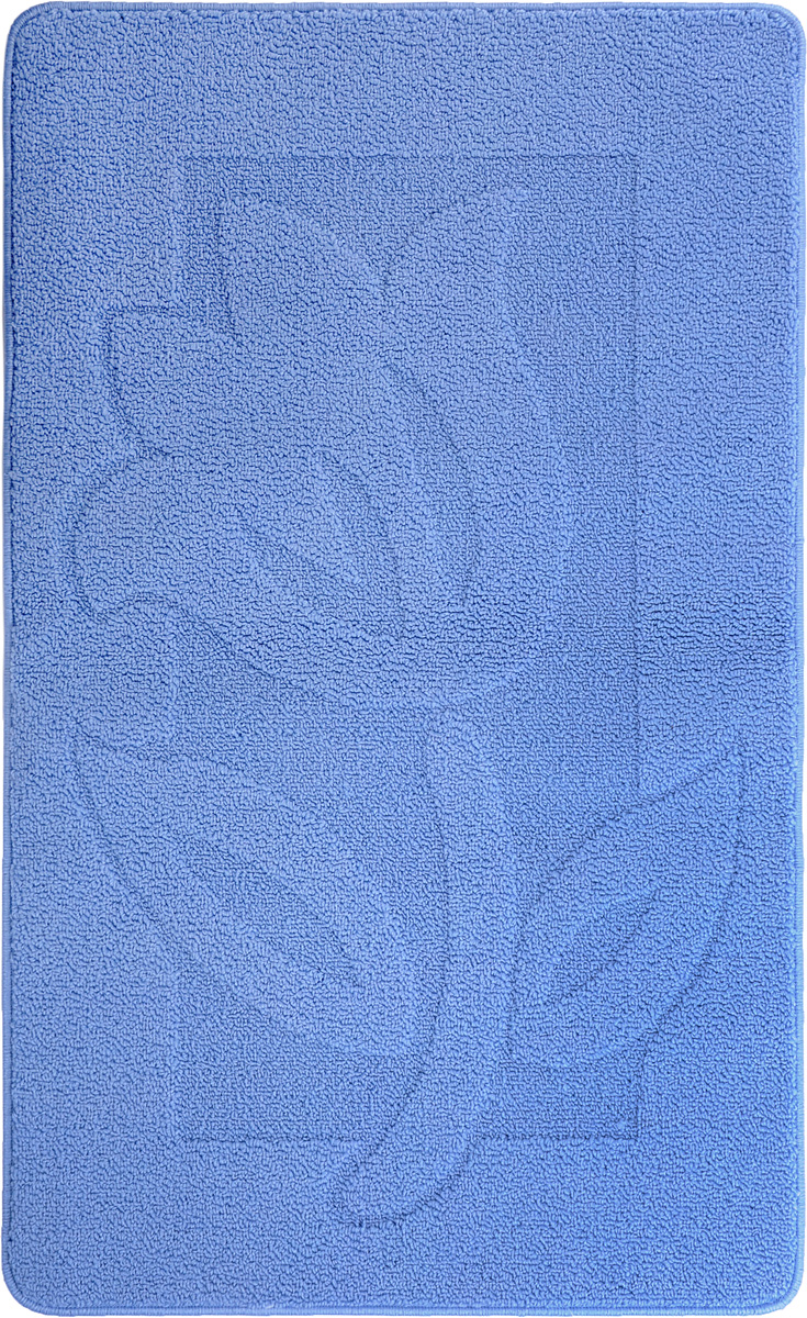 Коврик для ванной Kamalak Tekstil, цвет: синий, 60 x 100 см391602 Коврик для ванной Kamalak Tekstil, цвет: синий, 60 x 100 см391602Ковер Kamalak Tekstil изготовлен из прочного синтетического материала heat-set, улучшенного варианта полипропилена (эта нить получается в результате его дополнительной обработки). Полипропилен износостоек, нетоксичен, не впитывает влагу, не провоцирует аллергию. Структура волокна в полипропиленовых коврах гладкая, поэтому грязь не будет въедаться и скапливаться на ворсе. Практичный и износоустойчивый ворс не истирается и не накапливает статическое электричество. Ковер обладает хорошими показателями теплостойкости и шумоизоляции. Оригинальный рисунок позволит гармонично оформить интерьер ванной комнаты. За счет невысокого ворса ковер легко чистить. При надлежащем уходе синтетический ковер прослужит долго, не утратив ни яркости узора, ни блеска ворса, ни упругости. Самый простой способ избавить изделие от грязи - пропылесосить его с обеих сторон (лицевой и изнаночной). Влажная уборка с применением шампуней и моющих средств не противопоказана. Хранить рекомендуется в свернутом рулоном виде.