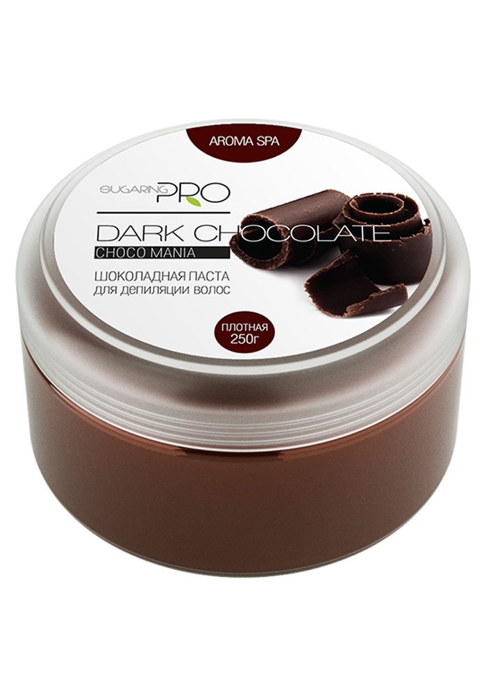 Sugaring Pro Сахарная паста Горький шоколад плотная, 250 г15032030 Sugaring Pro Сахарная паста Горький шоколад плотная, 250 г15032030Самая плотная сахарная паста для мануальной техники шугаринга темных жестких волос (от 3 мм). При удалении волос не травмирует живые клетки кожи и не вызывает раздражений. Рекомендуется для депиляции на участках кожи с повышенной влажностью и температурой (подмышки, область бикини), а также для работы в жарких, влажных и плохо кондиционируемых помещениях или для косметологов с горячими руками. Гипоаллергенна.