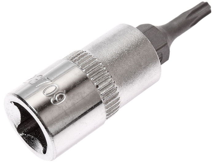JTC Головка с насадкой TORX 1/4 х T9, длина 37 мм. JTC-23709CA-3505 JTC Головка с насадкой TORX 1/4 х T9, длина 37 мм. JTC-23709CA-3505Изготовлена из закаленной хром-ванадиевой стали. Размер: 1/4хТ9. Общая длина: 37 мм. Длина насадки: 15 мм. Габаритные размеры: 37/12/12 мм. (Д/Ш/В) Вес: 18 г.РазмерУсилие max., lb-inУсилие max., Н·мT10,850,097T21,250,141T32,250,254T43,300,373T54,600,51T68,000,90T715,001,70T823,002,60T930,003,39T1040,004,52T1568,007,69T20112,0012,66T25168,0018,99T27238,0026,90T30331,0037,40T40576,0065,03T45916,00103,50T501405,00158,75T552272,00256,71T603942,00445,39T706203,00700,94T809277,001048,30T9013125,001483,12T10018131,002048,80