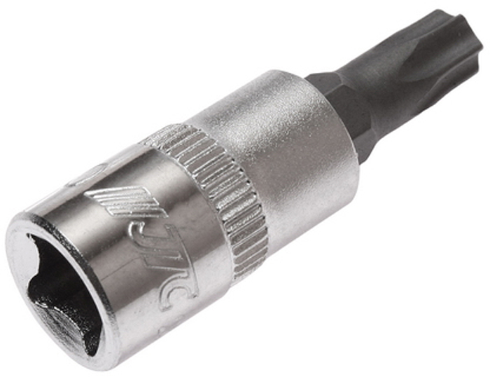 Головка торцевая с битой JTC Torx, 1/4хT30. JTC-23730CA-3505 Головка торцевая с битой JTC Torx, 1/4хT30. JTC-23730CA-3505Головка торцевая с насадкой JTC Torx изготовлена из закаленной хром-ванадиевой стали.Размер: 1/4хТ30.Максимальное усилие: 37,40 Нм.Общая длина: 37 мм.Длина биты: 15 мм.