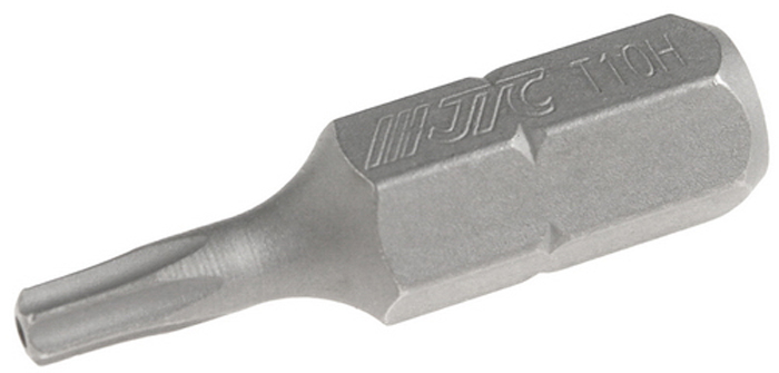 JTC Вставка 1/4DR TORX Т10Hх25 мм. JTC-114251098298130 JTC Вставка 1/4DR TORX Т10Hх25 мм. JTC-114251098298130Размер: Т10H х 25 мм.Квадрат: 1/4 DR.Материал: S2 сталь.Тип: TORX.