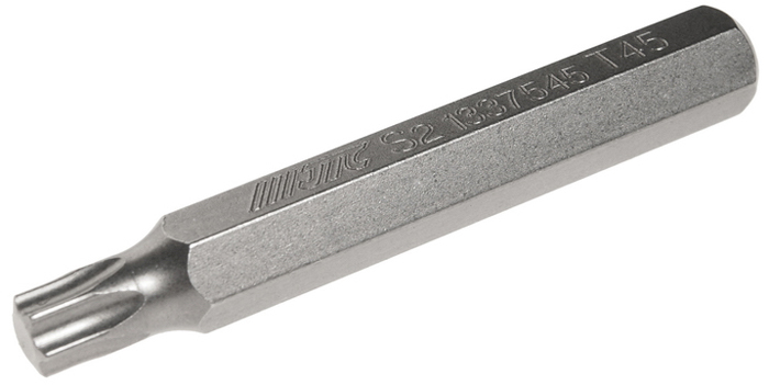 JTC Вставка 10 мм TORX удлиненная Т45х75 мм. JTC-1337545RC-100BWC JTC Вставка 10 мм TORX удлиненная Т45х75 мм. JTC-1337545RC-100BWCРазмер: Т45 х 75 мм., удлиненная TORX.Длина насадки: 10 мм.Материал: S2 сталь.