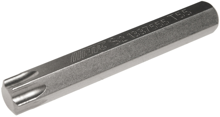 Бита JTC Torx, удлиненная, Т55х75 мм, 10 мм. JTC-1337555CA-3505 Бита JTC Torx, удлиненная, Т55х75 мм, 10 мм. JTC-1337555CA-3505Бита JTC Torx, удлиненная выполнена из стали.Размер: Т55 х 75 мм.Длина биты: 10 мм.
