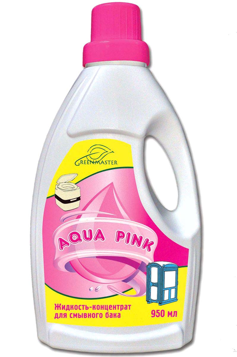 Средсто для биотуалетов Greenmaster Pink для верхнего бачка, 950 мл531-105 Средсто для биотуалетов Greenmaster Pink для верхнего бачка, 950 мл531-105Жидкость-концентрат с освежающим ароматом для смывного бачка. Подходит для пластмассовых и керамических унитазов!!!- Дезодорирует воздух в помещении;- Очищает и предохраняет поверхность биотуалетов от загрязнений;- Образует защитную бактерицидрую пленку;- Является смазкой для уплотнителей и клапанов биотуалетов.- Инициирует процессы переработки органических масс;Состав: дезодорирующие компоненты на основе минеральных удобрений с поверхностно-активными веществами, краситель, отдушка.Применение:Добавьте GreenMaster Aqua Pink в смывной бачок перед тем, как заполнить его водой. Залейте жидкость из расчета 100 мл* на 15 л смывной воды. *объем крышки-дозатора 50 мл.