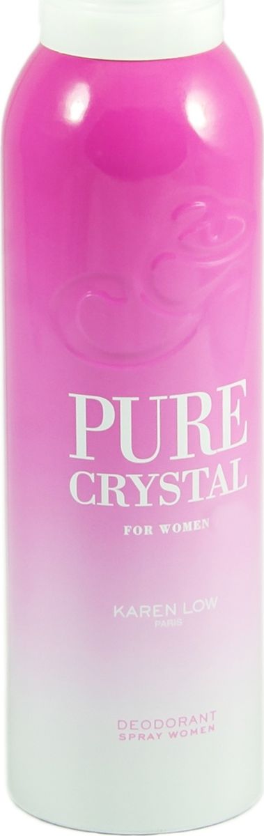 Geparlys Парфюмированный дезодорант для женщин Deo Pure Crystal линии Karen Low , 200 мл5010777139655 Geparlys Парфюмированный дезодорант для женщин Deo Pure Crystal линии Karen Low , 200 мл5010777139655Фруктовый, легкий. Основная парфюмерная композиция: Гранат, яблоко, пион, жасмин, лотос, амбре.