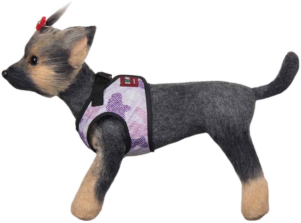Шлейка для собак Dogmoda Мегаполис. Размер 1 (S)0120710 Шлейка для собак Dogmoda Мегаполис. Размер 1 (S)0120710Шлейка-жилет для собак Мегаполис предназначена для мелких и средних пород собак. В отличие от ошейника, она бережно охватывает шею и грудь питомца, не пережимая тело. Движения животного при этом не скованы, а наличие самой шлейки практически не ощущается.Изготовлена она из водооталкивающего полиэстера. Внутренний слой шлейки имеет сетчатую структуру.Мягкая ткань делает прогулки домашнего питомца комфортными и легкими, позволяет почувствовать свободу движения. Шлейка сделана в форме жилета, и имеет два вида застяжки- липучка с помощью которой можно отрегулировать объем и фастекс для крепления поводка.Шлейка подойдет как для девочек, так для мальчиков.