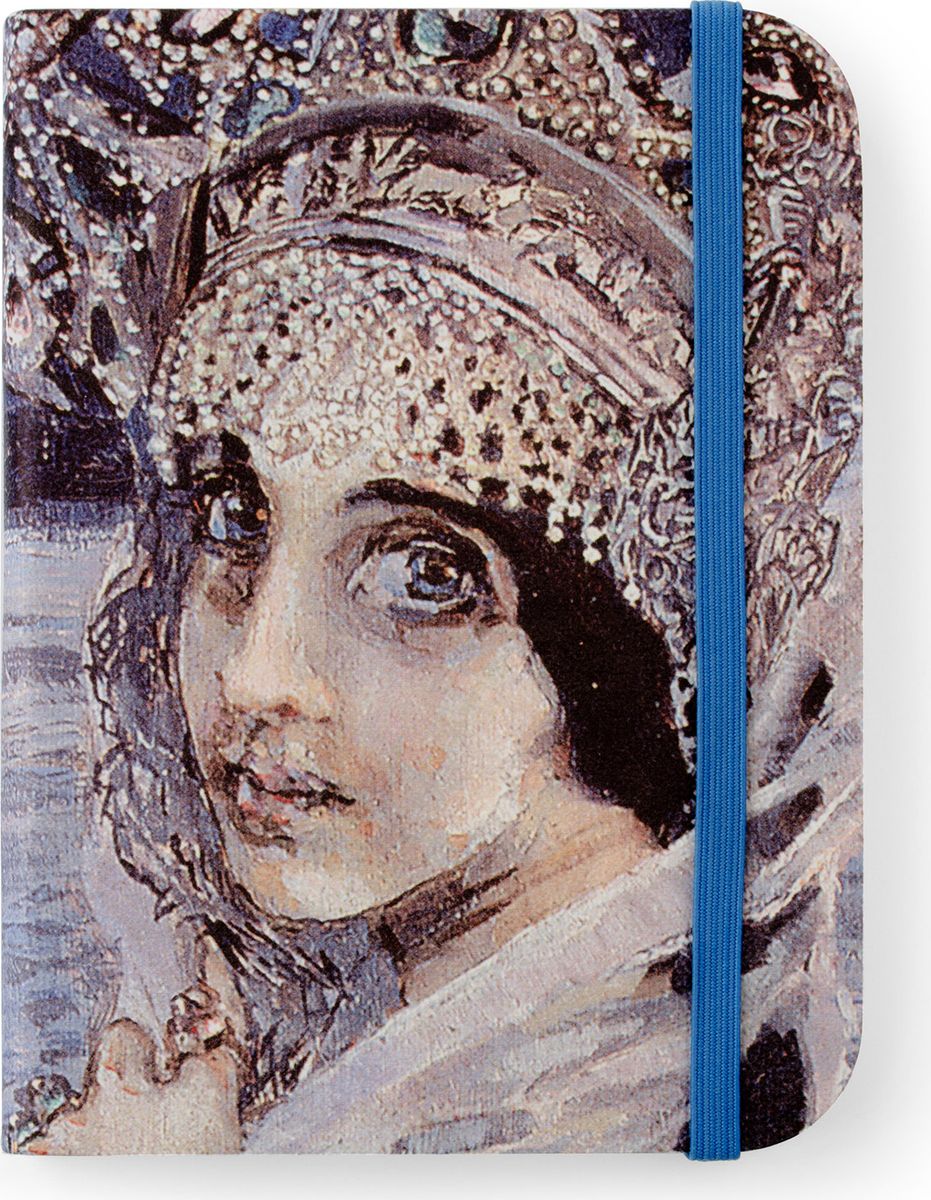 Власта Записная книжка Царевна-Лебедь 240 листов72523WD Власта Записная книжка Царевна-Лебедь 240 листов72523WDЗаписная книжка от Власта Царевна-Лебедь - на обложке скетчбука - фрагмент картины. Вся картина (без фрагментирования) представлена на форзаце. Под картиной указаны ее название, имя художника и название музея, в котором хранится произведение. Сзади (на нахзаце) карманчик для мелочей. В нем разлинованный листок, который нужно подкладывать под страничку при письме. На форзаце есть место для вписывания имени владельца книжки.