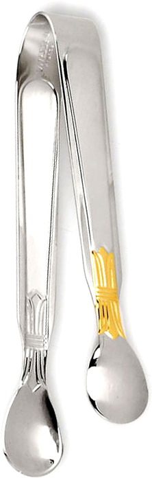 Щипцы для сахара Vitesse Theresa115510 Щипцы для сахара Vitesse Theresa115510Щипцы для сахара Theresa изготовлены из высококачественной нержавеющей стали 18/10 с зеркальной полировкой с позолотой.Эксклюзивный дизайн делает эти щипцы незаменимым аксессуаром на вашей кухне.Щипцы пригодны для мытья в посудомоечной машине. Характеристики:Материал:нержавеющая сталь. Длина щипцов:11 см. Артикул:VS-1887. Кухонная посуда марки Vitesseиз нержавеющей стали 18/10 предоставит вам все необходимое для получения удовольствия от приготовления пищи и принесет радость от его результатов. Посуда Vitesse обладает выдающимися функциональными свойствами. Легкие в уходе кастрюли и сковородки имеют плотно закрывающиеся крышки, которые дают возможность готовить с малым количеством воды и экономией энергии, и идеально подходят для всех видов плит: газовых, электрических, стеклокерамических и индукционных. Конструкция дна посуды гарантирует быстрое поглощение тепла, его равномерное распределение и сохранение. Великолепно отполированная поверхность, а также многочисленные конструктивные новшества, заложенные во все изделия Vitesse, позволит вам открыть новые горизонты приготовления уже знакомых блюд. Для производства посуды Vitesseиспользуются только высококачественные материалы, которые соответствуют международным стандартам.