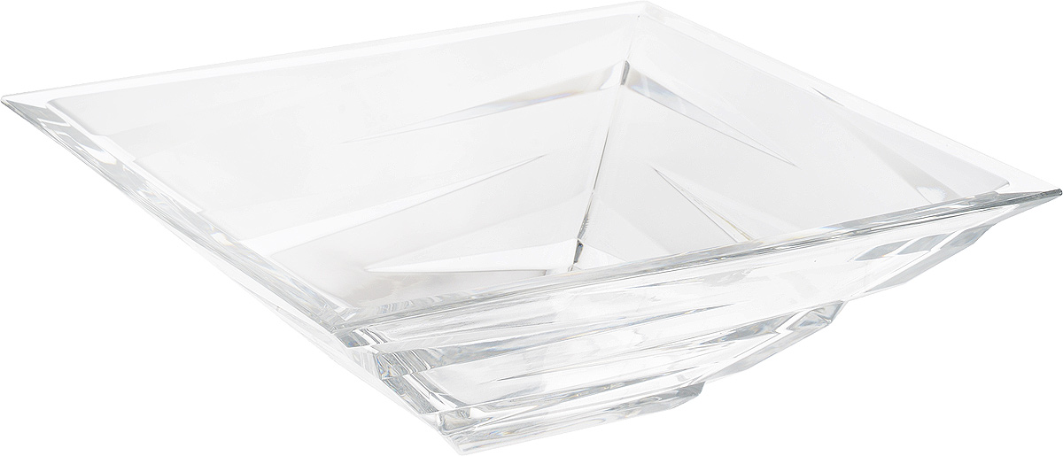 Салатник Crystal Bohemia, 28,5 х 28,5 х 9,5 см54 009312 Салатник Crystal Bohemia, 28,5 х 28,5 х 9,5 см54 009312Салатник Crystal Bohemia выполнен из прочного высококачественного хрусталя квадратной формы и декорирован рельефом. Он излучает приятный блеск и издает мелодичный звон. Салатник сочетает в себе изысканный дизайн с максимальной функциональностью. Он прекрасно впишется в интерьер вашей кухни и станет достойным дополнением к кухонному инвентарю. Салатник не только украсит ваш кухонный стол и подчеркнет прекрасный вкус хозяйки, но и станет отличным подарком.