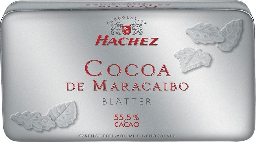 Hachez шоколадные лепестки 55,5%, 150 г0120710 Hachez шоколадные лепестки 55,5%, 150 г0120710Богатый на вкус молочный шоколад с содержанием какао 55,5%. Непривычно высокое содержание какао в молочном шоколаде серди представителей-конкурентов данного сегмента. Современный, привлекательный дизайн. Идеальный подарок к любому празднику.