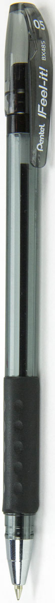 Pentel Ручка шариковая Feel It цвет чернил черный 0,5 мм72523WD Pentel Ручка шариковая Feel It цвет чернил черный 0,5 мм72523WDИдеальная ручка для школьника! Ручка создана специально для комфортного письма.Масляные чернила нового поколения: пишут мягко, ярко, без нажима, цвет чернил - черный. Трехгранная мягкая зона захвата разработана для удобного положения пальцев при письме, предотвращает их скольжение; снижает напряжение и усталость руки при письме. Ручка имеет металлический прочный наконечник, который обеспечивает долговечность ручки при длительном использовании.