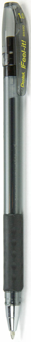 Pentel Ручка шариковая Feel It цвет чернил черный 1 мм72523WD Pentel Ручка шариковая Feel It цвет чернил черный 1 мм72523WDИдеальная ручка для школьника! Ручка создана специально для комфортного письма.Масляные чернила нового поколения: пишут мягко, ярко, без нажима, цвет чернил - черный. Трехгранная мягкая зона захвата разработана для удобного положения пальцев при письме, предотвращает их скольжение; снижает напряжение и усталость руки при письме. Ручка имеет металлический прочный наконечник, который обеспечивает долговечность ручки при длительном использовании.