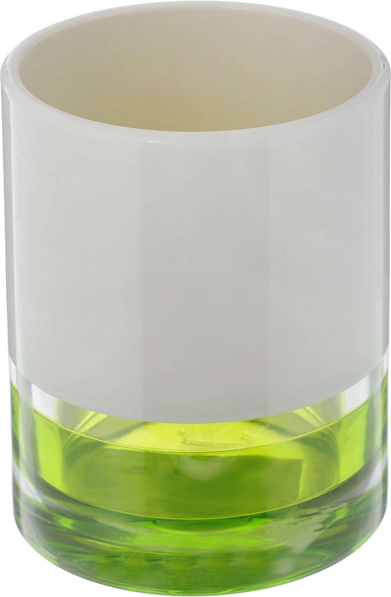Стакан для ванной комнаты Tatkraft Topaz Green1004900000360 Стакан для ванной комнаты Tatkraft Topaz Green1004900000360Стакан Tatkraft Topaz Green изготовлен из прочного акрила. Основание дополнено яркой вставкой. В таком стакане можно хранить зубные щетки, бритвы и другие принадлежности. Стакан Tatkraft Topaz Green станет стильным аксессуаром и красиво дополнит интерьер ванной комнаты. Диаметр стакана: 7,5 см. Высота стакана: 10 см.