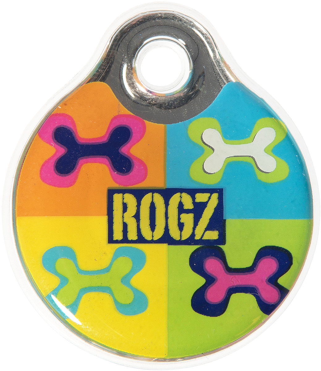 Адресник на ошейник Rogz Fancy Dress, диаметр 2,7 см. IDR27BWIDR27BW Адресник на ошейник Rogz Fancy Dress, диаметр 2,7 см. IDR27BWIDR27BWАдресник на ошейник Rogz Fancy Dress мгновенно готов к использованию.Не требует специальной гравировки. Вся информация может быть записана хозяином сразу после покупки.Защита от коррозии.Дизайн адресника создан таким образом, чтобы дополнить рисунок и расцветку аксессуаров коллекции Fancy Dress.Бесшумность. Не гремит при движении собаки.
