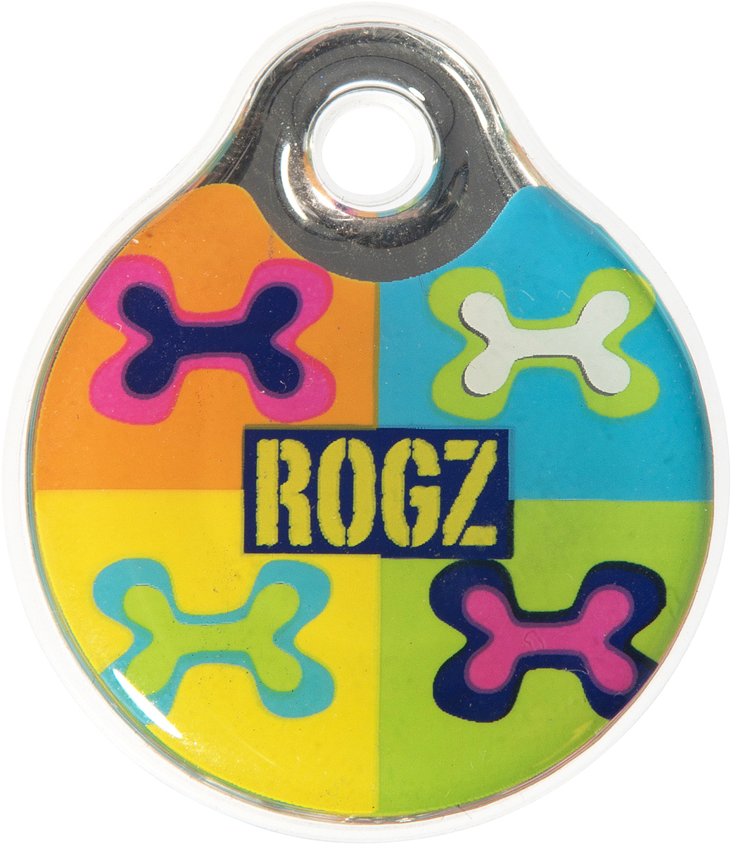 Адресник на ошейник Rogz Fancy Dress, диаметр 3,4 см. IDR34BW0120710 Адресник на ошейник Rogz Fancy Dress, диаметр 3,4 см. IDR34BW0120710Мгновенно готов к использованию.Не требует специальной гравировки.Вся информация может быть записана хозяином сразу после покупки.Защита от коррозии.Дизайн адресника создан таким образом, чтобы дополнить рисунок и расцветку аксессуаров коллекции Fancy Dress.Бесшумность. Не гремит при движении собаки.Особенности: Полиуретан Полиуретан