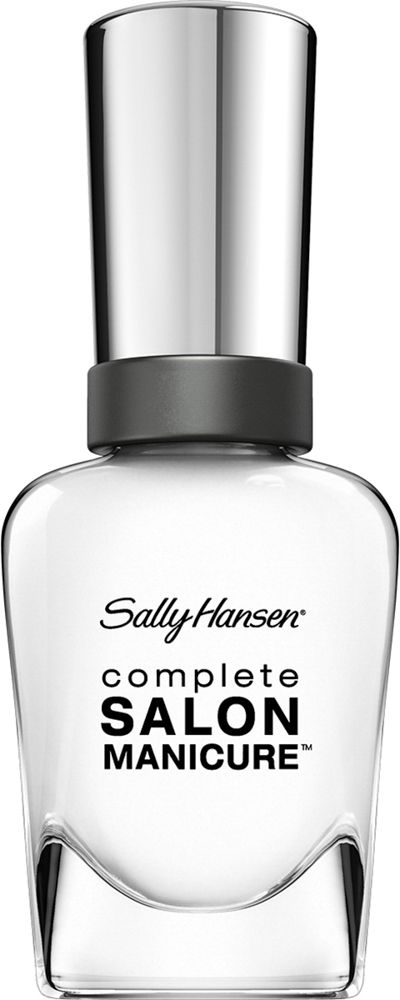 Sally Hansen Salon Manicure Keratin Лак для ногтей тон clear`d takeof f 110 14,7 млУТ000000909 Sally Hansen Salon Manicure Keratin Лак для ногтей тон clear`d takeof f 110 14,7 млУТ000000909Комплекс Complete Salon Manicure сочетает семь эффектов в одном флаконе, плюс кисточку для безукоризненного покрытия, легкого нанесения и салонных результатов. Эта формула всё-в-одном обеспечивает до 10 дней устойчивого к сколам покрытия и включает основу, средство для роста, вдохновленный подиумом цвет, топ, финишное покрытие с гелевым сиянием, устойчивость к сколам и укрепляющее средство с кератиновым комплексом, делающим ногти до 64% сильнее. Это всё, что вам нужно, чтобы достичь профессиональных результатов при окрашивании ногтей на дому!