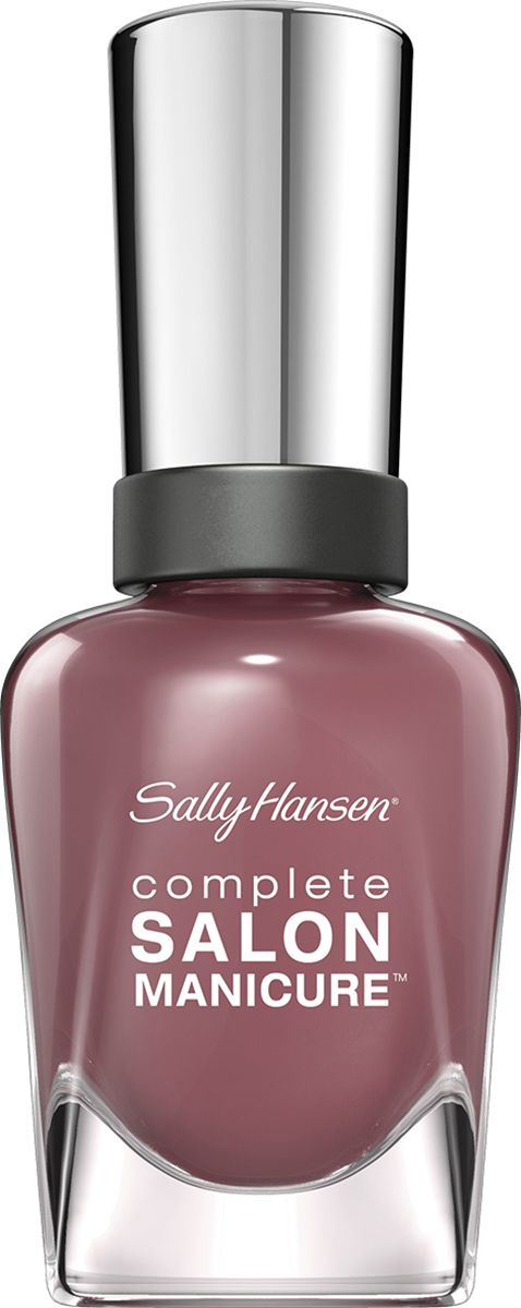 Sally Hansen Salon Manicure Keratin Лак для ногтей , тон plum`s the word #360 14,7 млSC-FM20104 Sally Hansen Salon Manicure Keratin Лак для ногтей , тон plum`s the word #360 14,7 млSC-FM20104Комплекс Complete Salon Manicure сочетает семь эффектов в одном флаконе, плюс кисточку для безукоризненного покрытия, легкого нанесения и салонных результатов. Эта формула всё-в-одном обеспечивает до 10 дней устойчивого к сколам покрытия и включает основу, средство для роста, вдохновленный подиумом цвет, топ, финишное покрытие с гелевым сиянием, устойчивость к сколам и укрепляющее средство с кератиновым комплексом, делающим ногти до 64% сильнее. Это всё, что вам нужно, чтобы достичь профессиональных результатов при окрашивании ногтей на дому!
