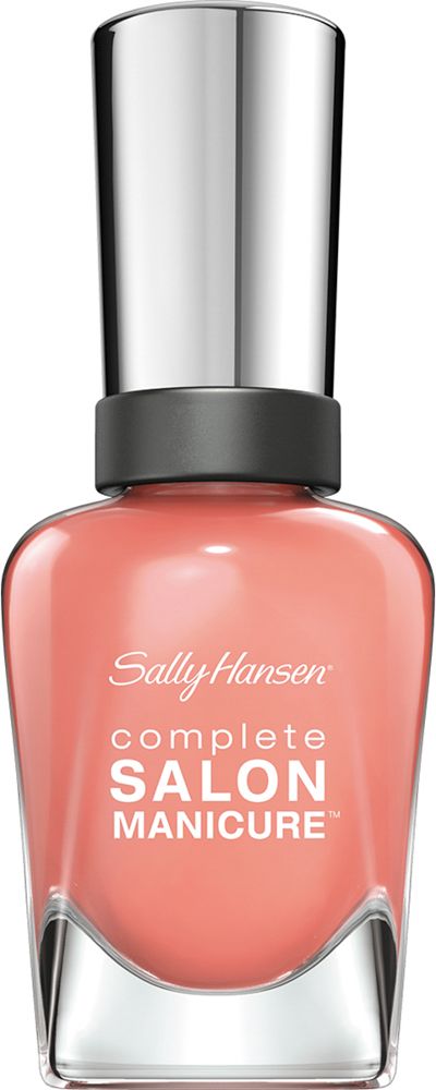 Sally Hansen Salon Manicure Keratin Лак для ногтей тон peach of cake 547 14,7 млSC-FM20104 Sally Hansen Salon Manicure Keratin Лак для ногтей тон peach of cake 547 14,7 млSC-FM20104Комплекс Complete Salon Manicure сочетает семь эффектов в одном флаконе, плюс кисточку для безукоризненного покрытия, легкого нанесения и салонных результатов. Эта формула всё-в-одном обеспечивает до 10 дней устойчивого к сколам покрытия и включает основу, средство для роста, вдохновленный подиумом цвет, топ, финишное покрытие с гелевым сиянием, устойчивость к сколам и укрепляющее средство с кератиновым комплексом, делающим ногти до 64% сильнее. Это всё, что вам нужно, чтобы достичь профессиональных результатов при окрашивании ногтей на дому!