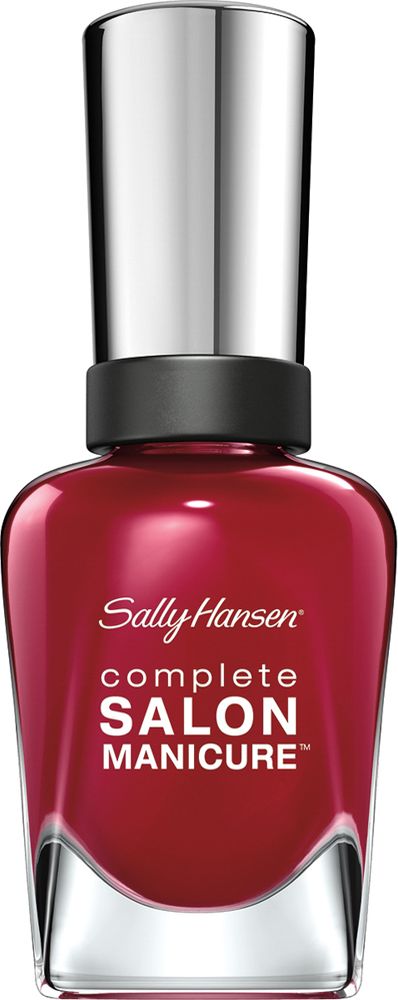 Sally Hansen Salon Manicure Keratin Лак для ногтей тон red-handed 57 14,7 млУТ000000909 Sally Hansen Salon Manicure Keratin Лак для ногтей тон red-handed 57 14,7 млУТ000000909Комплекс Complete Salon Manicure сочетает семь эффектов в одном флаконе, плюс кисточку для безукоризненного покрытия, легкого нанесения и салонных результатов. Эта формула всё-в-одном обеспечивает до 10 дней устойчивого к сколам покрытия и включает основу, средство для роста, вдохновленный подиумом цвет, топ, финишное покрытие с гелевым сиянием, устойчивость к сколам и укрепляющее средство с кератиновым комплексом, делающим ногти до 64% сильнее. Это всё, что вам нужно, чтобы достичь профессиональных результатов при окрашивании ногтей на дому!