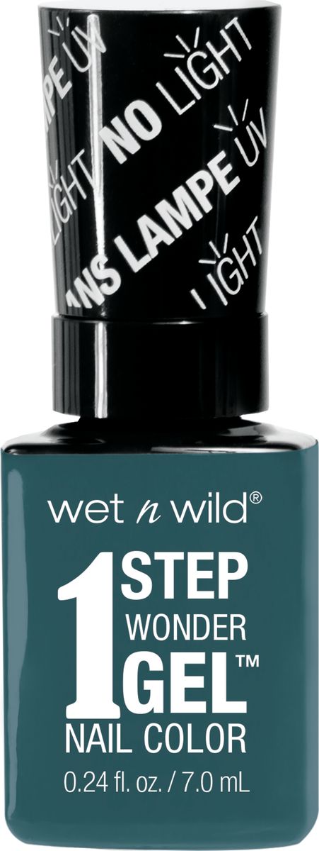 Wet n Wild Гель-лак для ногтей 1 Step Wonder Gel E7061 un-teal next timeSC-FM20104 Wet n Wild Гель-лак для ногтей 1 Step Wonder Gel E7061 un-teal next timeSC-FM20104Лак держится до двух недель. Сохнет без использования ультрафиолетовой лампы, легко удаляется и не повреждает ногтевую пластину, не содержит толуола и фталатов.