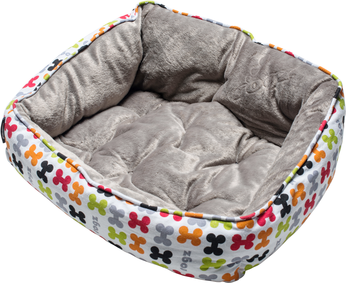 Лежак для собак Rogz Trendy Podz, цвет: белый, 29 х 56 х 43 см. RPM030120710 Лежак для собак Rogz Trendy Podz, цвет: белый, 29 х 56 х 43 см. RPM030120710Очень мягкий и комфортный лежак.Флисовые бортики внутри изделия.Двусторонняя подушка.Уникальный дизайн.Подвергается стирке.Материалы: хлопок, полиэстер, флис. Полиэстер,хлопок, флис