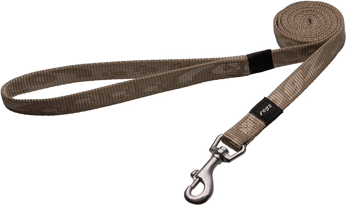 Поводок для собак Rogz Alpinist, цвет: золотистый, ширина 1,6 см. Размер M0120710 Поводок для собак Rogz Alpinist, цвет: золотистый, ширина 1,6 см. Размер M0120710Особо мягкая, но очень прочная лента обеспечит безопасность на прогулке даже самым активным собакам.Все соединения деталей имеют специальную дополнительную строчку для большей прочности.Выполненые специально по заказу ROGZ литые кольца гальванически хромированы, что позволяет избежать коррозии и потускнения изделия. Полотно: нейлоновая тесьма. Пряжки: ацетиловый пластик. Кольца: цинковое литье.