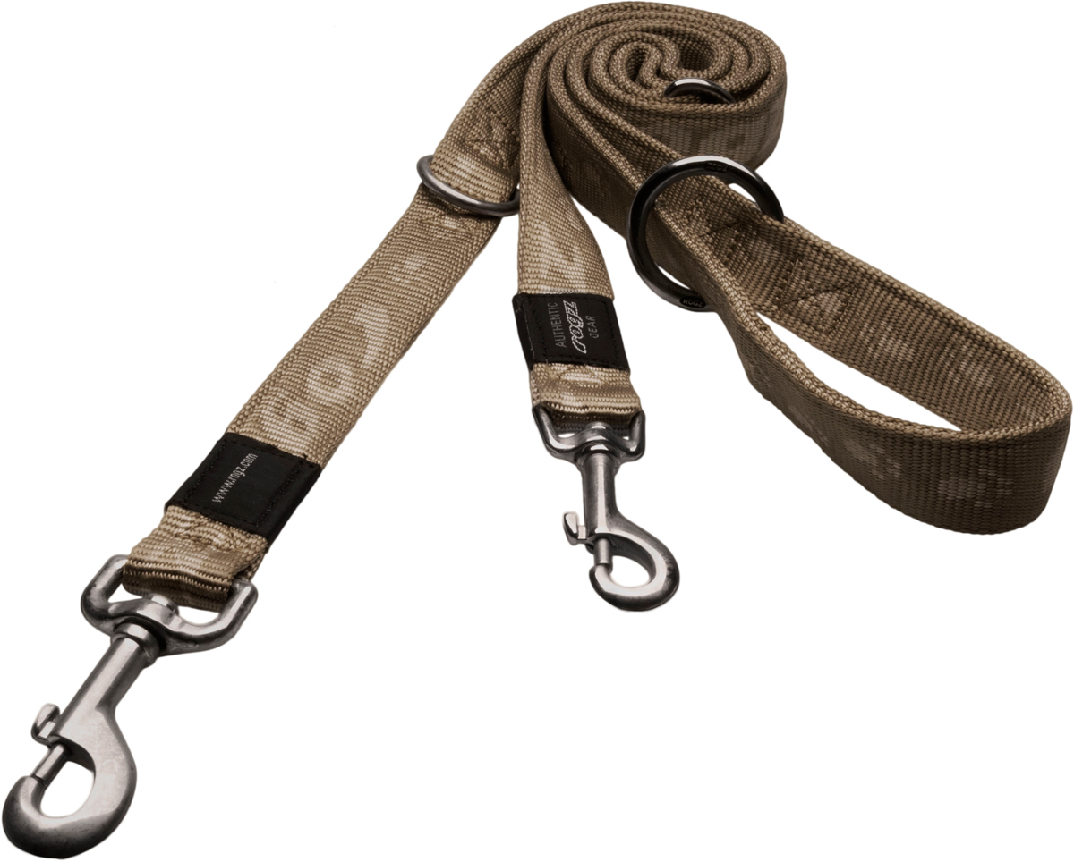 Поводок-перестежка для собак Rogz Alpinist, цвет: золотистый, ширина 1,6 см. Размер M0120710 Поводок-перестежка для собак Rogz Alpinist, цвет: золотистый, ширина 1,6 см. Размер M0120710Особо мягкий, но очень прочный поводок Rogz Alpinist обеспечит безопасность на прогулке даже самым активным собакам.Все соединения деталей имеют специальную дополнительную строчку для большей прочности.Выполненные специально по заказу Rogz литые кольца гальванически хромированы, что позволяет избежать коррозии и потускнения изделия.Многофункциональный поводок-перестежку можно использовать как: поводок для двух собак; короткий, средний или удлиненный поводок (1м, 1.3м, 1.6м); поводок через плечо; временную привязь.