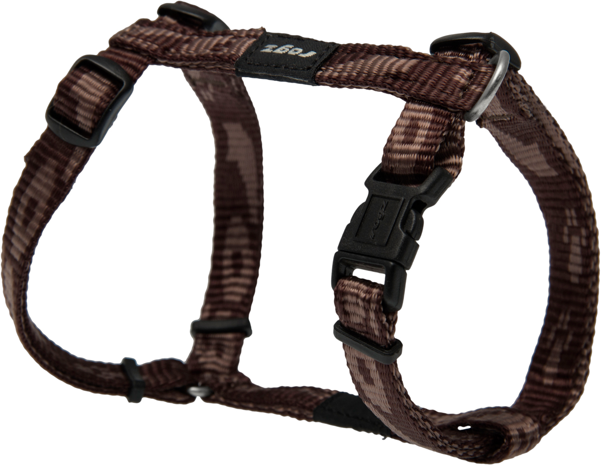 Шлейка для собак Rogz Alpinist, цвет: коричневый, ширина 1,1 см. Размер S0120710 Шлейка для собак Rogz Alpinist, цвет: коричневый, ширина 1,1 см. Размер S0120710Особо мягкая, но очень прочная шлейка для собак Rogz Alpinist обеспечит безопасность на прогулке даже самым активным собакам.Все соединения деталей имеют специальную дополнительную строчку для большей прочности.Специальная конструкция пряжки Rog Loc - очень крепкая (система Fort Knox). Замок может быть расстегнут только рукой человека. Технология распределения нагрузки позволяет снизить нагрузку на пряжки, изготовленные из титанового пластика, с помощью правильного и разумного расположения грузовых колец, благодаря чему, даже при самых сильных рывках, изделие не рвется и не деформируется.Выполненные специально по заказу Rogz литые кольца гальванически хромированы, что позволяет избежать коррозии и потускнения изделия.