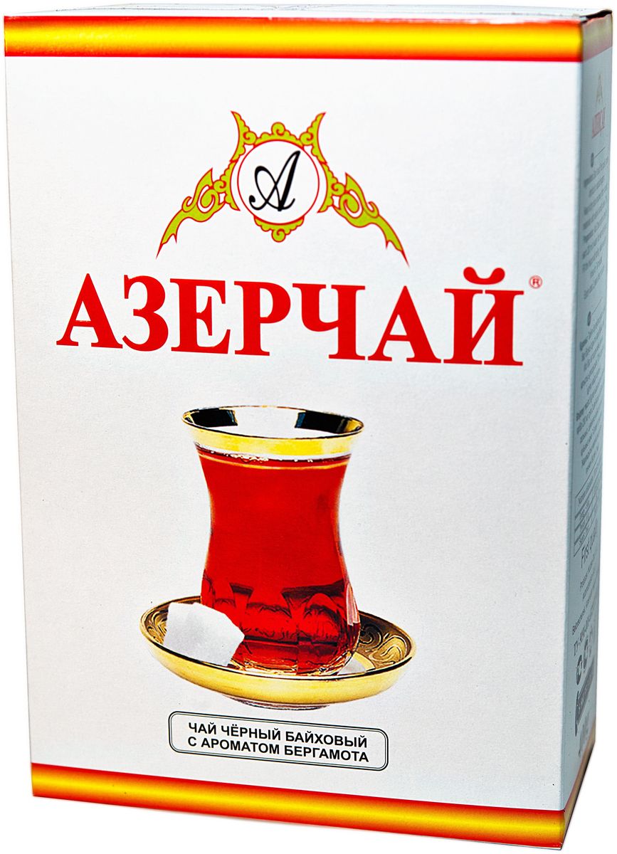 Азерчай чай черный листовой, 400 г0120710 Азерчай чай черный листовой, 400 г0120710Черный байховый чай с ароматом бергамота. Хранить в сухом помещении от пахучих веществ, при относительной влажности не более 70%. Способ приготовления: в сухой разогретый чайник добавить чай из расчета 2 чайные ложки на каждые 200 мл воды, залить чайник кипятком и дать настояться 6-7 минут.