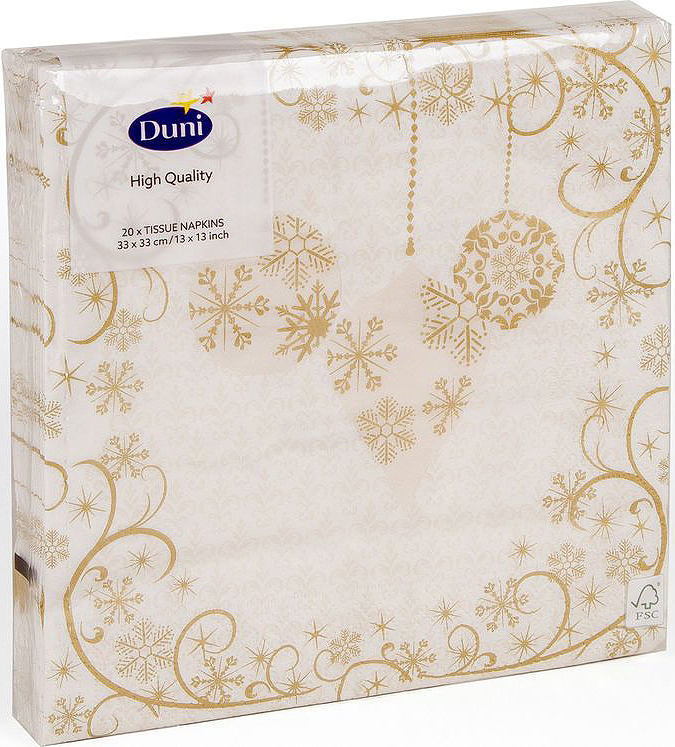 Салфетки бумажные Duni Ornatex-Mas Cream, 3-слойные, 33 х 33 смZ-0307 Салфетки бумажные Duni Ornatex-Mas Cream, 3-слойные, 33 х 33 смZ-0307Многослойные бумажные салфетки изготовлены из экологически чистого, высококачественного сырья - 100% целлюлозы. Салфетки выполнены в оригинальном и современном стиле, прекрасно сочетаются с любым интерьером и всегда будут прекрасным и незаменимым украшением стола.