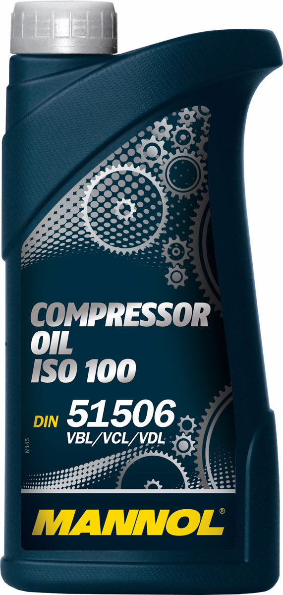 Моторное масло MANNOL Compressor Oil, ISO 100, минеральное, 1 лS03301004 Моторное масло MANNOL Compressor Oil, ISO 100, минеральное, 1 лS03301004Mannol Compressor Oil ISO 100 - минеральное масло, предназначенное для смазки воздушных компрессоров. Отличающие свойства: высокорафинированное масло на основе парафиновых масел; великолепная термостабильность, исключительная устойчивость к окислению; минимальное образование осадков и отложений, гарантирующее чистоту всех механических деталей; предотвращает риск пожара или взрыва; прекрасные антикоррозионные свойства; низкая испаряемость. Применение: воздушные компрессоры, ротационные компрессоры с масляным впрыском, ротационные сухие компрессоры и центрифужные компрессоры, замкнутые гидравлические системы с применением беззольных масел. Продукт имеет допуски / соответствует спецификациям / продуктам:DIN 51 506 VBL, VCL & VDLISO 100ISO L DAA, DAB, DAG & DAH
