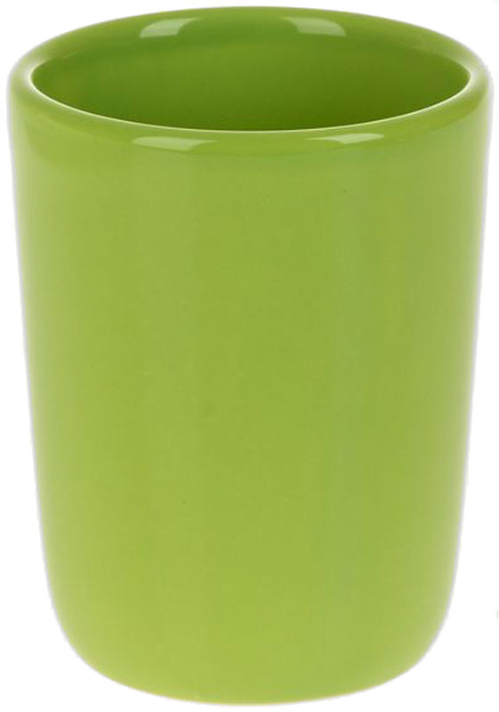 Стакан для ванной White Clean Green, 200 мл25051 7_желтый Стакан для ванной White Clean Green, 200 мл25051 7_желтыйСтакан для ванной White CLEAN Green изготовлен из прочной качественной керамики светло-зеленого цвета, покрытой глазурью. Изделие предназначено для хранения зубной пасты, бритв и других принадлежностей для гигиены. Такой стакан красиво дополнит интерьер ванной комнаты и отлично сочетается с другими аксессуарами из коллекции Green.