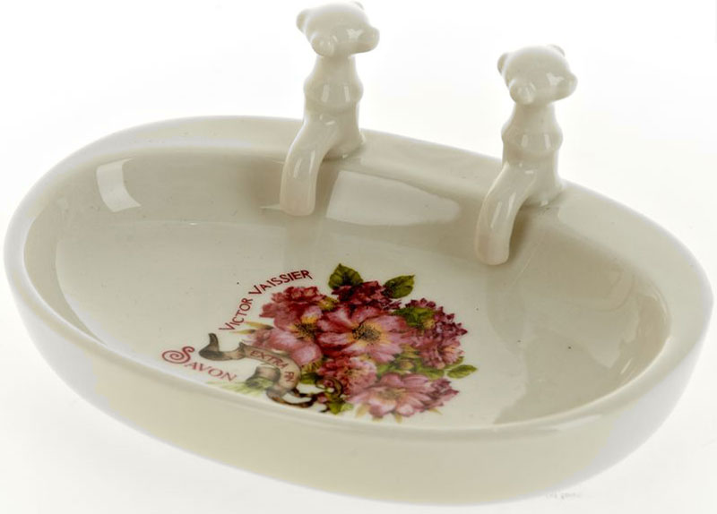 Мыльница White Clean Аромат весны12723 Мыльница White Clean Аромат весны12723Мыльница White CLEAN Аромат весны изготовлена из натуральной и элегантной керамики молочного цвета с изображением цветов, удобной овальной формы. Изделие прекрасно дополнит интерьер вашей ванной комнаты и отлично сочетается с другими аксессуарами из коллекции Аромат весны.