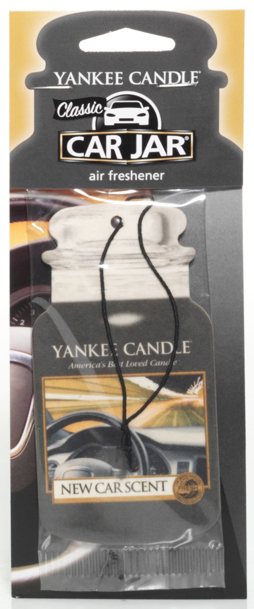 Ароматизатор автомобильный Yankee Candle Запах новой машины, сухойCA-3505 Ароматизатор автомобильный Yankee Candle Запах новой машины, сухойCA-3505Ароматизатор в машину от Yankee Candle c ароматом нового автомобиля, пусть ваша машина всегда пахнет, как новая!Конечно, у всех разные ассоциации с тем, как может пахнуть новый автомобиль. Аромат - немного цветочный, немного свежий и душистый, и подойдет для подарка как мужчине, так и женщине.Продукция для автомобиля от Yankee Candle прекрасно ароматизирует маленькие пространства и содержит натуральные масла, при этом не обладает навязчивым запахом, от которого нужно будет проветривать ваш автомобиль. Этот картонный ароматизатор прослужит вам верой и правдой больше месяца.
