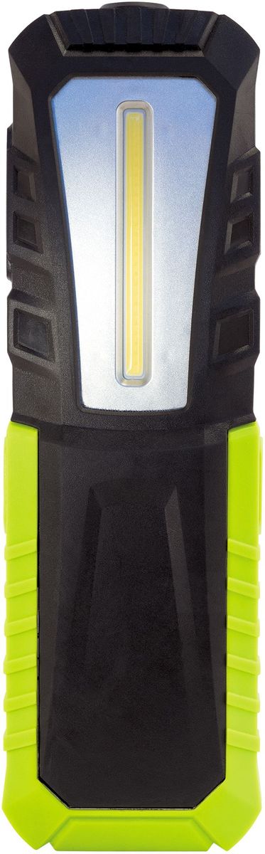 Фонарь Яркий луч ОPTIMUS ACCU v.2 miniKOCAc6009LED Фонарь Яркий луч ОPTIMUS ACCU v.2 miniKOCAc6009LED”OPTIMUS ACCU” v.2 mini. Особенности: - Мощный светодиод SMD 1 Вт в головной части фонаря для направленного света. - Cветодиод Cob 3 Вт 6500К на боковой грани для местного освещения. - Встроенный литий-ионный аккумулятор 3.7 В 2200 мАч. - Сильный магнит для удобного размещения фонаря на металлической поверности под любым углом. - Складывающийся крючок и клипса для подвешивания. - Регулировка положений фонаря относительно опоры на горизонтальной поверхности. - Крепкий ударопрочный пластиковый корпус с резиновым покрытием. - USB-кабель для зарядки аккумулятора.- Индикация уровня заряда аккумулятора. Два режима работы. «Прожектор»: 1 Вт светодиод (40 лм) обеспечит направленным светом дальнего действия, время работы – до 16 часов. Включается нажатием и удержанием (3 сек) кнопки включения. «Кемпинг»: 3 Вт (240 лм) светодиод – рассеянный свет для местного освещения, время работы (макс) – до 6 часов. Возможность регулировки положений (4 варианта) относительно опоры фонаря. Сильный магнит позволит закрепить его на металлической поверхности под любым углом для удобства работы. На задней грани фонаря находится складывающийся крючок и клипса для подвешивания. Встроенный литий-ионный аккумулятор 3.7 В 2200 мАч. В комплект входит USB-кабель для зарядки аккумулятора. Гарантийный срок 2 года, срок службы 5 лет.
