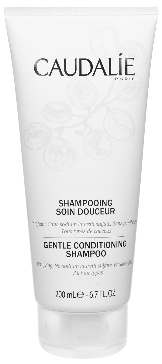 Caudalie Мягкий шампунь для волос Body Vinotherapie, 200 мл72523WD Caudalie Мягкий шампунь для волос Body Vinotherapie, 200 мл72523WDЕго моющая основа растительного происхождения, обогащенная питательными компонентами, не пересушивает кожу головы. Экстракт винограда укрепляет чешуйки волос, даря им ослепительный блеск. Пшеничный протеин и провитамин В5 способствуют легкому расчесыванию волос и оставляют ощущение необычайной легкости с изысканным тонким ароматом Цветка Винограда. Секрет красоты Винотерапевта: содержащий как минимум 97% компонентов растительного происхождения, без лаурат сульфата натрия, этот шампунь и эти гели для душа превосходно подходят даже для самой чувствительной кожи. Характеристики: Объем: 200 мл. Производитель: Франция.Создание марки Caudalie началось в 1993 году со встречи молодой семейной пары Матильды и Бертрана Тома и профессора Веркотерена, президента Всемирной Группы по исследованию полифенолов и Лаборатории натуральных Субстанций на кафедре фармацевтики университета города Бордо. Основой косметики Caudalie являются вино, виноград и их производные. Caudalie имеет патент на экстракцию и стабилизацию полифенолов из косточки винограда, виногадной лозы и стеблей лозы. Под действием различных внешних и внутренних факторов, при участиикислорода в реакциях окисления в клетках кожи возникают свободные радикалы. Среди внешних факторов ученые выделяют, прежде всего, ультрафиолет, загрязнения окружающей среды, табачный дым и так далее. Это приводит к преждевременному старению кожи. Полифенолы помогают остановить эти окислительные реакции Товар сертифицирован.