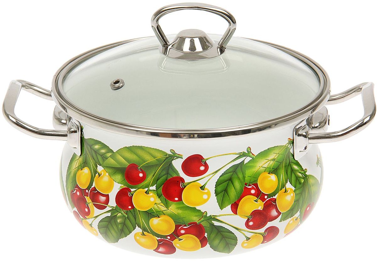 Кастрюля Epos, с крышкой, 1,5 л94672 Кастрюля Epos, с крышкой, 1,5 л94672Эмалированная кастрюля пригодится вам для быстрого приготовления разных типов блюд. Такая посуда подходит для домашнего и профессионального использования.Кастрюля цилиндрическая — помощь на кухне на долгие годы.Достоинства:посуда быстро и равномерно нагревается;корпус стоек к ржавчине;изделие легко отмывается в посудомоечной машине.Благодаря приятным цветам кастрюля удачно впишется в любой дизайн интерьера. Наилучшее качество покрытия достигается за счёт того, что посуда проходит обжиг при температуре до 800 градусов.Чтобы предмет сохранял наилучшие эксплуатационные свойства, соблюдайте правила ухода:избегайте ударов и падений;не пользуйтесь высокоабразивными чистящими средствами;не допускайте резких перепадов температуры.Посуда подходит для долговременного хранения пищи.