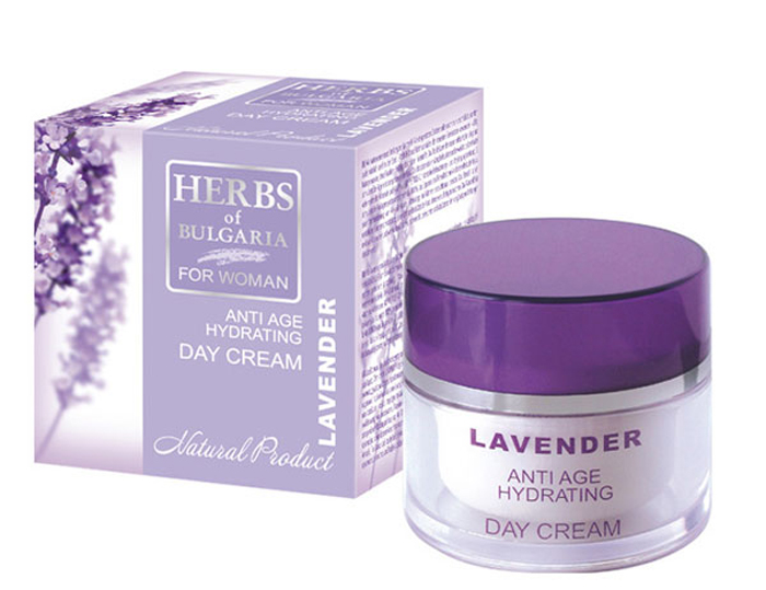 Herbs of Bulgaria Lavender Омолаживающий увлажняющий дневной крем для лица, 50 мл63184 Herbs of Bulgaria Lavender Омолаживающий увлажняющий дневной крем для лица, 50 мл63184Дневной крем от морщин, придающий коже упругость - это естественное решение возрастных проблем лица. Специальная формула крема создана для ухода за гиперчувствительной, чрезвычайно требовательной кожей. Разглаживает даже глубокие морщины и подтягивает кожу лица. Выполняет все самые сокровенные желания вашей кожи: активное омоложение, питание, тонизация и регенерация. Устраняет раздражения, воспаления и восстанавливает защитную мантию эпидермиса. С нежным ароматом лаванды рождаются чувства легкости, бодрости, нежной эйфории. Уникальный крем обеспечивает пролонгированное действие активных природных веществ, восстанавливающих здоровье и функции клеток кожи.Специально созданная формула без парабенов, синтетических красителей и производных нефтепереработки. Обеспечивает оптимальную гидратацию и защиту в течение всего дня. Содержит масло макадемии, масло ши, масло миндаля и специальный активный ингредиент BIOPEPTIDE-CL, который отличается сильно увлажняющим и питающим действием. Стимулирует синтез коллагена,что приводит к уменьшению морщин.