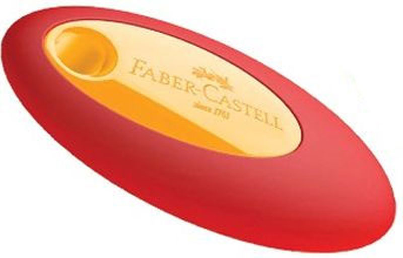 Faber-Castell Ластик цвет желтый красный72523WD Faber-Castell Ластик цвет желтый красный72523WDЛастик Faber-Castell пригоден для графитных карандашей. Имеет овальную форму с пластиковой вставкой в центре.Не содержит ПВХ.