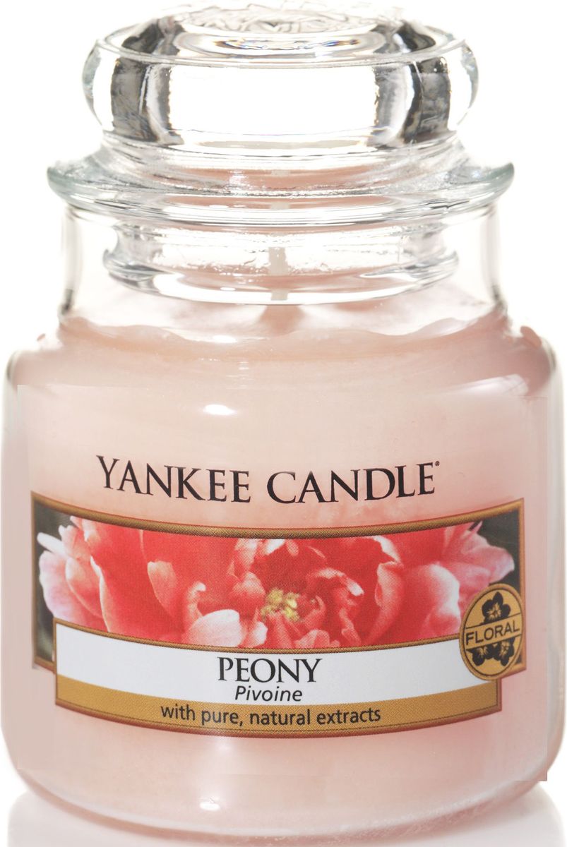 Ароматическая свеча Yankee Candle Пион / Peony, 25-45 ч28907 4 Ароматическая свеча Yankee Candle Пион / Peony, 25-45 ч28907 4Ароматическая свеча с потрясающим свежим ароматом настоящих пионов!Верхняя нота: Сладкий ПионСредняя нота: Розовый ПионБазовая нота: Сандал