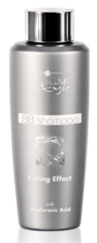 Hair Company Professional Inimitable Style BB Shampoo Шампунь, 250 млFS-00897 Hair Company Professional Inimitable Style BB Shampoo Шампунь, 250 млFS-00897Шампунь для волос с лифтинг эффектом для блеска, мягкости и восстановления волос. Получите великолепный уход для Ваших локонов! Состав обогащен концентрированной гиалуроновой кислотой, кератином и аргановым маслом. В составе с чистая гиалуроновая кислота, что гарантирует мгновенное ативозрастное действие. Дополнительное присутствие масло аргана и кератин-гидратов - восстанавливает и придает блеск волосам. Шампунь отлично смягчает волосы, поэтому особенно хорош для жестких локонов. Не содержит парабеныРезультат: Волосы восстановлены и выглядят заметно более здоровым, помолодевшими.Способ применения:Нанесите на влажные волосы, помассируйте. Оставить на 2-3 минуты, затем смойте. Повторите операцию, если необходимо.Объем: 250 мл