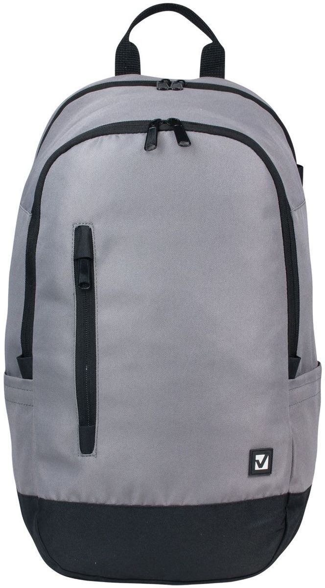 Brauberg Рюкзак Сити-формат цвет серый 22535572523WD Brauberg Рюкзак Сити-формат цвет серый 22535572523WDМногофункциональный рюкзак в стильном сдержанном дизайне позволит всегда иметь под рукой все необходимое. Отличный вариант для учебы и занятий спортом.• 2 отделения, 3 кармана. • Формоустойчивая спинка. • Водоотталкивающая ткань. • Размер: 50х31х20 см. • Цвет - серый с черными вставками. • Объем: 28 литров.