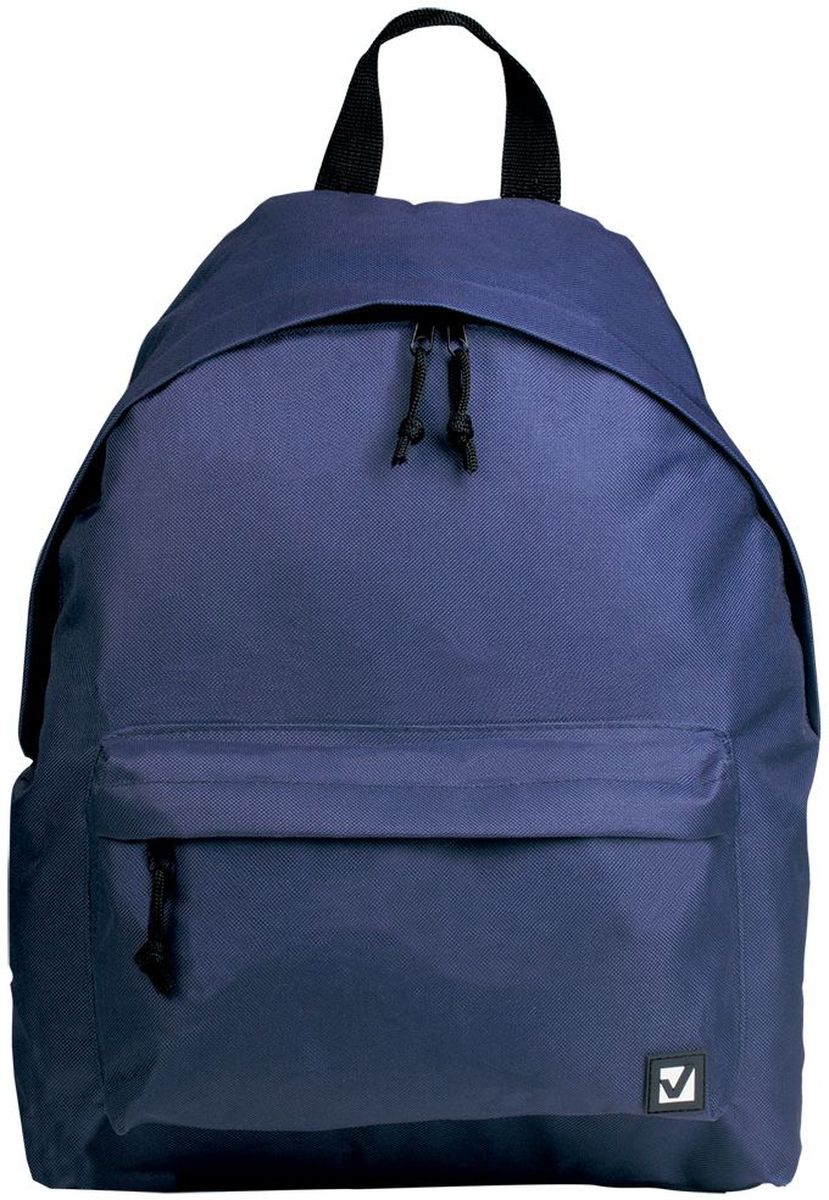 Brauberg Рюкзак Сити-формат цвет синий72523WD Brauberg Рюкзак Сити-формат цвет синий72523WDКлассический однотонный рюкзак сдержанных расцветок станет незаменимым спутником активной молодежи, которая ценит практичность. Плотная ткань рюкзака обеспечит сохранность содержимого, а вместительное отделение позволит иметь при себе все необходимое.• 1 отделение, 1 карман. • Водоотталкивающая ткань. • Широкие регулируемые лямки. • Размер: 41х32х14 см. • Цвет - синий. • Объем: 20 литров.