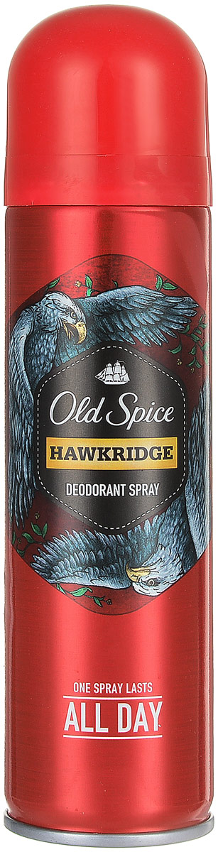 Old Spice Дезодорант-спрей Hawkridge, 150 мл9 Old Spice Дезодорант-спрей Hawkridge, 150 мл9Дезодорант-спрей Old Spice Hawkridge помогает в борьбе с неприятным запахом пота. Великолепный аромат предназначен только для настоящих мужчин.В мире существует 3 аромата, способных превратить мужчин в обольстительных самцов с высоким рейтингом успешности у девушек. Но все 3 этих аромата были дерзко похищены и безжалостно проглочены ястребом. Благодаря чему сейчас эти запахи находятся во владении Old Spice Hawkridge и эксплуатируются, чтобы пробуждать в женщинах неукротимый поток нежных комплиментов и ласковых прикосновений, которые считаются показателем мужского успеха. Характеристики:Объем: 150 мл. Производитель: Великобритания. Товар сертифицирован.