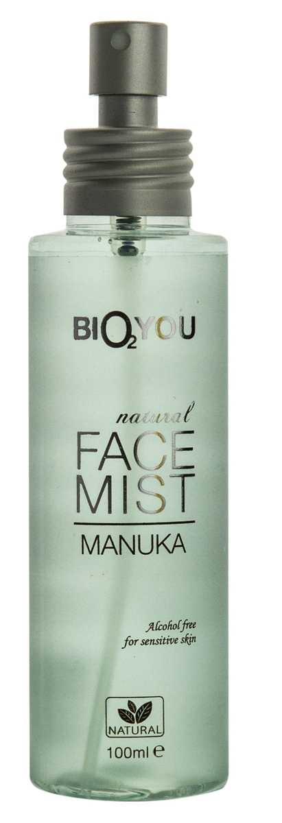 BIO2You Natural Skin Car Натуральный мист для лица Manuka, 100 мл961845 BIO2You Natural Skin Car Натуральный мист для лица Manuka, 100 мл961845Слегка душистый, успокаивающий освежитель лица обогащенный зеленым чаем и экстрактом облепихи. Не содержит спирта и идеально подходит для чувствительной кожи.