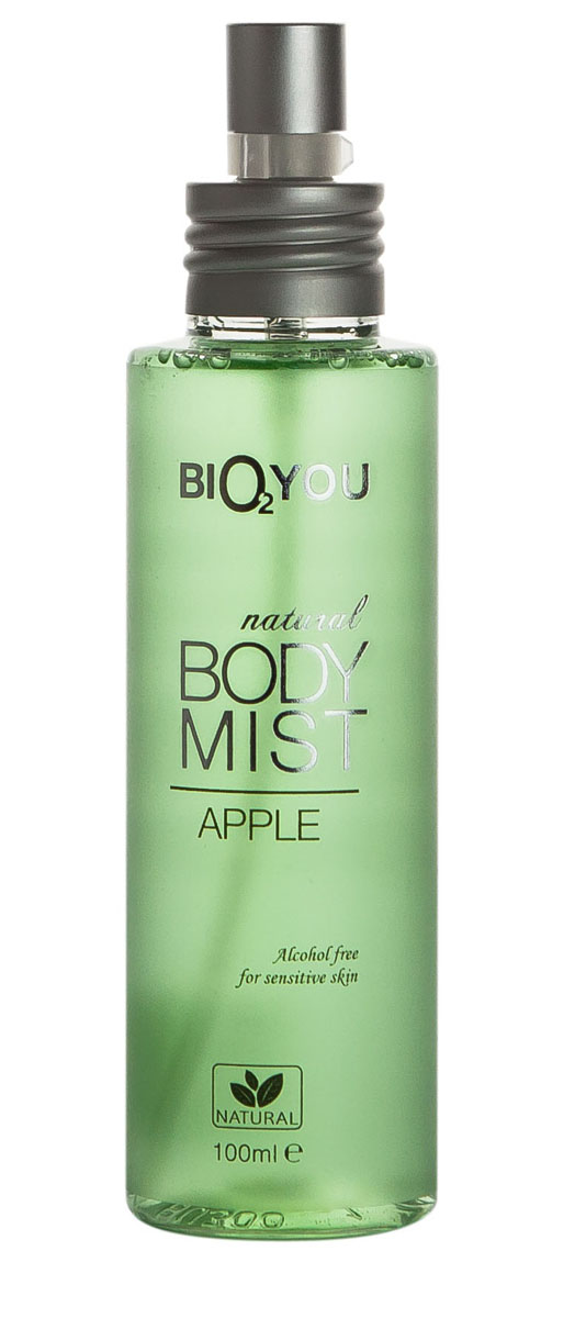 BIO2You Спрей для тела Яблоко, 100 мл961876 BIO2You Спрей для тела Яблоко, 100 мл961876Свежий аромат наполнит вас положительными эмоциями. Hе содержит спирта, и идеально подходит для использования на чувствительной коже.