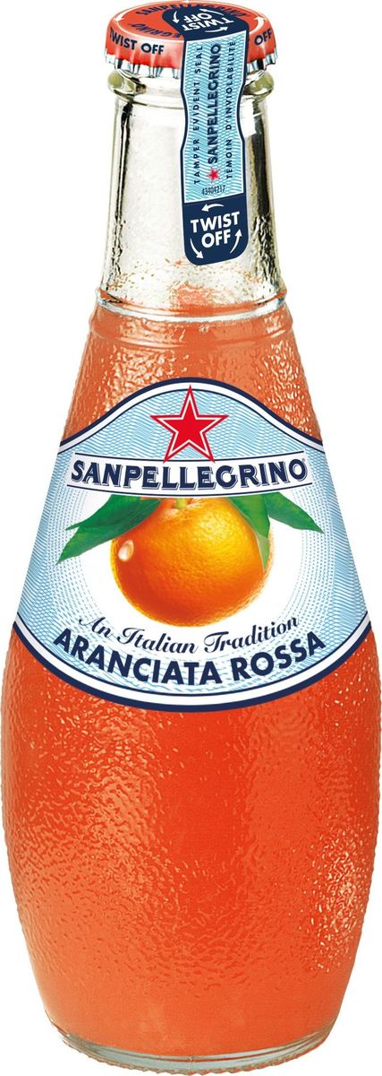 San Pellegrino Напиток сокосодержащий со вкусом красного апельсина, 0,2 л0120710 San Pellegrino Напиток сокосодержащий со вкусом красного апельсина, 0,2 л0120710Фруктовый напиток San Pellegrino - знаменитый во всем мире освежающий газированный напиток с соком фруктов, производится с 1930-х годов в Италии. Напиток содержит натуральный сок сочных и спелых сицилийских фруктов, собранных вручную, а низкое содержание углеводов и сахара делает напиток San Pellegrino доступным даже для тех, кто придерживается диеты. Основой для создания напитка служит минеральная вода, баланс между нежными пузырьками и ароматом придает напитку неповторимый вкус. Фруктовые напитки San Pellegrino отлично утоляют жажду и являются прекрасным дополнением к ежедневным трапезам. Согретые теплым итальянским солнцем фрукты дарят вам всю свою свежесть и аромат круглый год! 100% натуральные ингредиентыФрукты с острова СицилияОснова – минеральная водаПониженное содержание сахараНатуральный вкус и аромат.