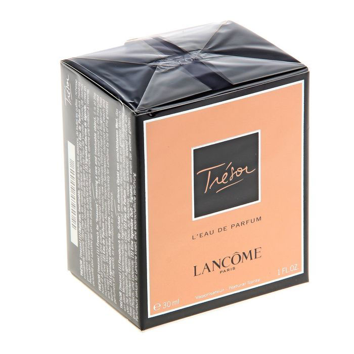 Lancome Tresor. Парфюмерная вода, 30 мл1301210 Lancome Tresor. Парфюмерная вода, 30 мл1301210Lancome Tresor - светящийся, мягкий, обволакивающий фруктово-амброво-пудровый аромат. Особая структура аромата: верхние и средние ноты сливаются, давая уникальное звучание. Аромат женщины нежной, сладкой, изысканной, грациозной, щедрой.Классификация аромата: цветочный.Верхние ноты: персик, абрикос, ананас, бергамот.Ноты сердца:жасмин, гелиотроп, роза.Ноты шлейфа:мускус, ваниль, сандал.Ключевые слова:Женственный, нежный, изысканный, таинственный! Характеристики:Объем: 30 мл. Производитель: Франция. Самый популярный вид парфюмерной продукции на сегодняшний день - парфюмерная вода. Это объясняется оптимальным балансом цены и качества - с одной стороны, достаточно высокая концентрация экстракта (10-20% при 90% спирте), с другой - более доступная, по сравнению с духами, цена. У многих фирм парфюмерная вода - самый высокий по концентрации экстракта вид товара, т.к. далеко не все производители считают нужным (или возможным) выпускать свои ароматы в виде духов. Как правило, парфюмерная вода всегда в спрее-пульверизаторе, что удобно для использования и транспортировки. Так что если духи по какой-либо причине приобрести нельзя, парфюмерная вода, безусловно, - самая лучшая им замена.Товар сертифицирован.Уважаемые клиенты! Обращаем ваше внимание на возможные изменения в дизайне упаковки. Качественные характеристики товара остаются неизменными. Поставка осуществляется в зависимости от наличия на складе.