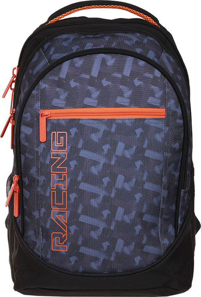 Berlingo Рюкзак Racing72523WD Berlingo Рюкзак Racing72523WDРюкзак Berlingo - это современный многофункциональный молодежный рюкзак, выполненный из прочного износостойкого материала высокого качества.Эргономичная спинка и широкие регулируемые лямки обеспечат комфорт при носке. Плотная внутренняя подкладка устойчива к разрывам.Рюкзак имеет три основных отделения, встроенный органайзер и усиленное дно. На лицевой стороне расположен карман на застежке-молнии, а по бокам находятся сетчатые карманы. Рюкзак оснащен текстильной ручкой для удобной переноски в руке.Стильный дизайн и удобная конструкция рюкзака сделают его незаменимым аксессуаром в повседневном использовании.Светоотражающие элементы обеспечивают безопасность в темное время суток.
