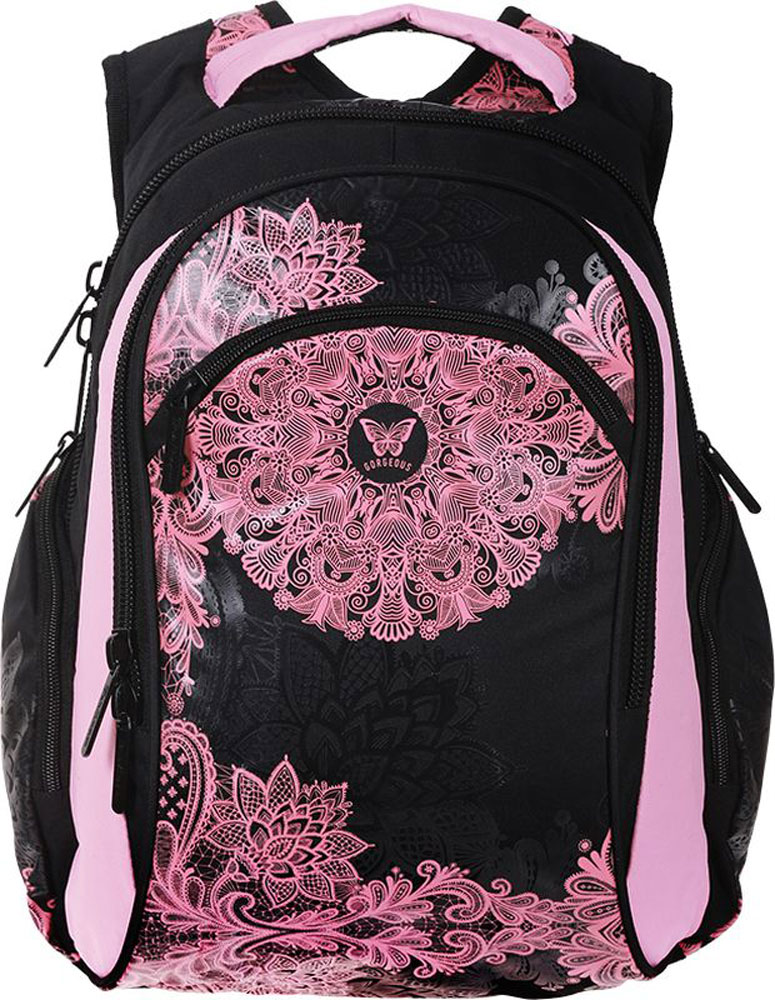 Berlingo Рюкзак Lace72523WD Berlingo Рюкзак Lace72523WDРюкзак Berlingo - это современный многофункциональный молодежный рюкзак, выполненный из прочного износостойкого материала высокого качества.Эргономичная спинка и широкие регулируемые лямки обеспечат комфорт при носке. Плотная внутренняя подкладка устойчива к разрывам.Рюкзак имеет два основных отделения, встроенный органайзер и усиленное дно. На лицевой стороне и по бокам изделия находятся карманы на застежках-молниях. Рюкзак оснащен текстильной ручкой для удобной переноски в руке.Стильный дизайн и удобная конструкция рюкзака сделают его незаменимым аксессуаром в повседневном использовании.Светоотражающие элементы обеспечивают безопасность в темное время суток.